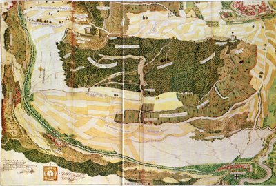 Heilbronn and its Eastern Surroundings 1578 by Hans Peter Eberlin
